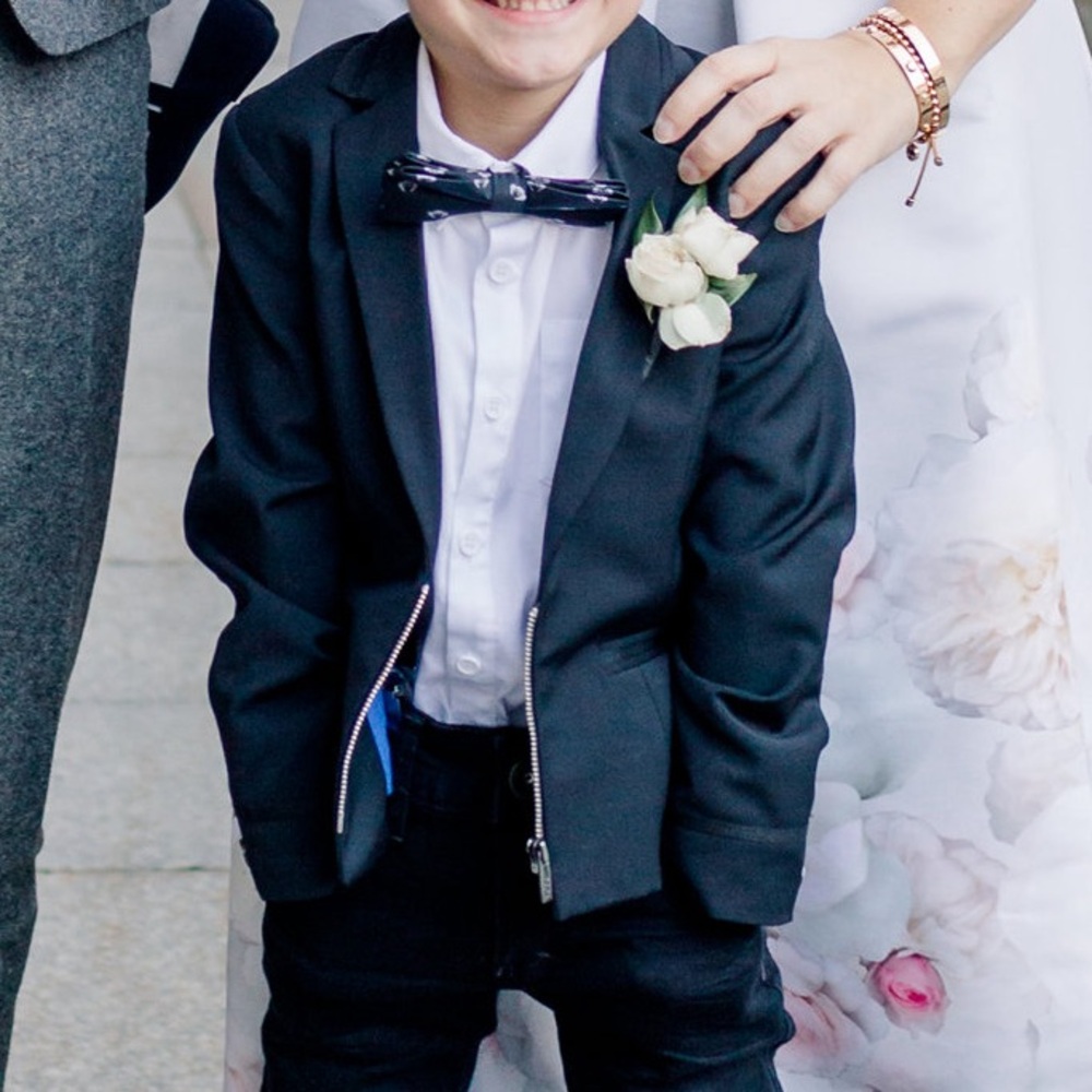Karl Lagerfeld Kids Black blazer size:6